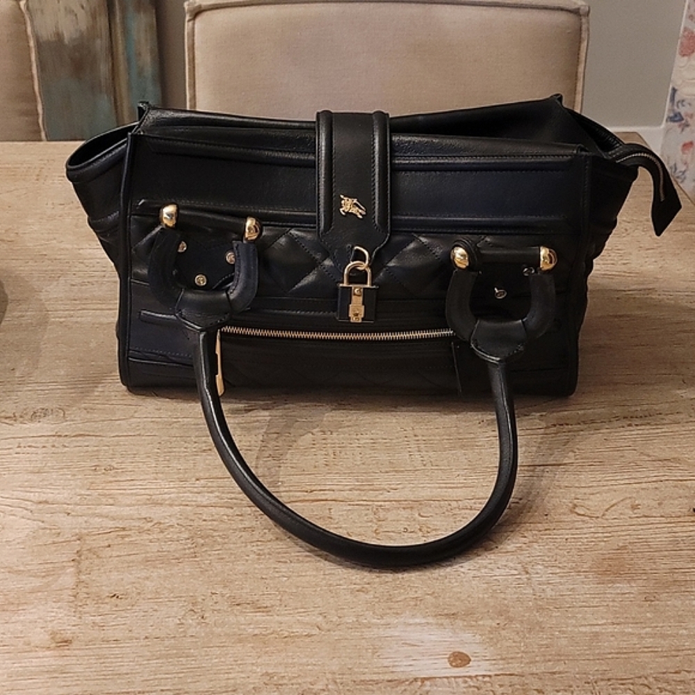 Authentic Burberry Leather handbag